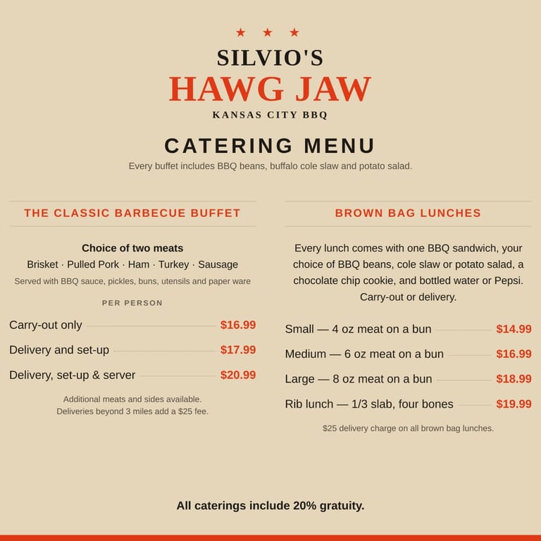 BBQ Catering for Your Event in North Kansas City